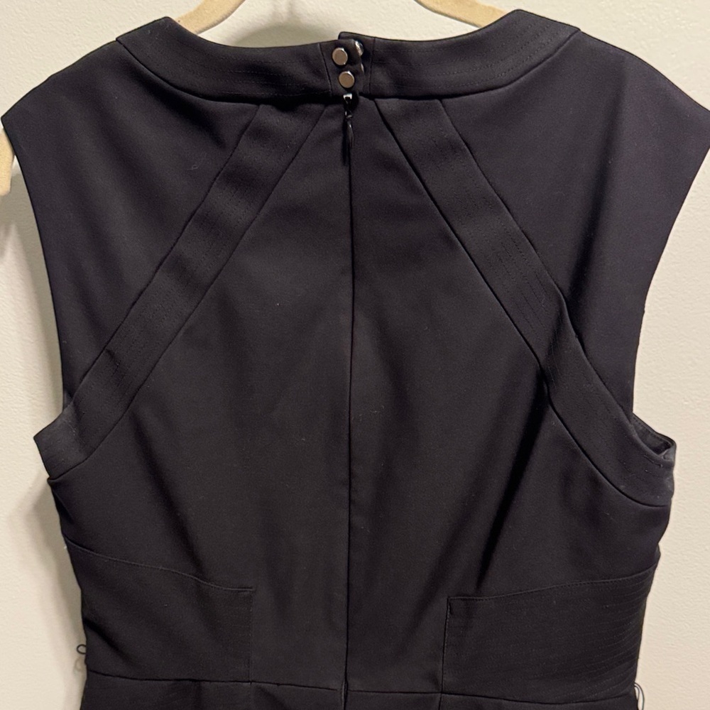 White House Black Market Black Sleeveless Dress - Picture 4 of 7
